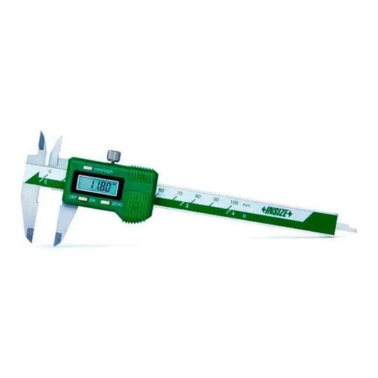 Miniature stainless steel digital caliper with digital display