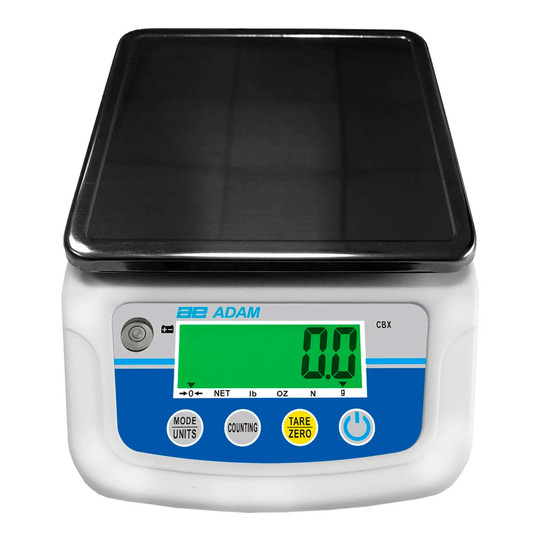 Portable compact balance with white LED display and 1200 g capacity