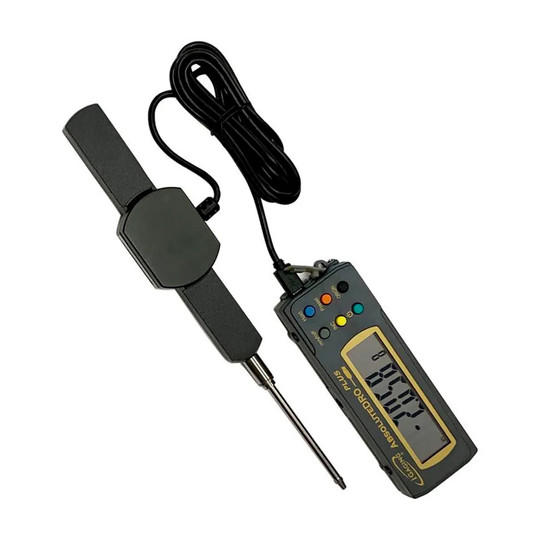 Absolute origin indicator with remote LCD readout