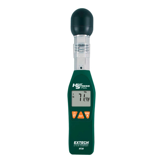 Green heat stress WBGT meter
