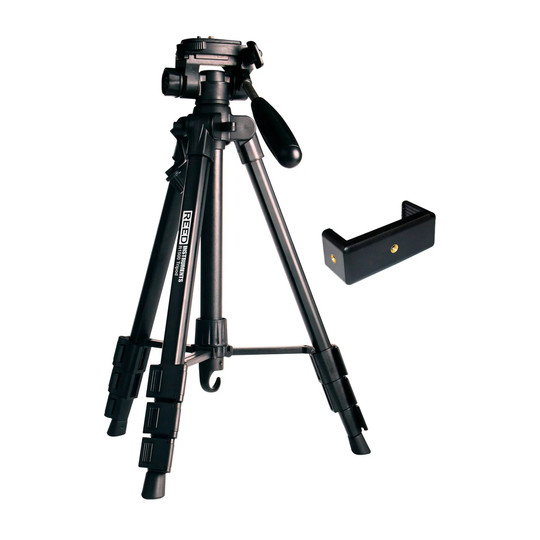 Adjustable tripod with instrument adapter