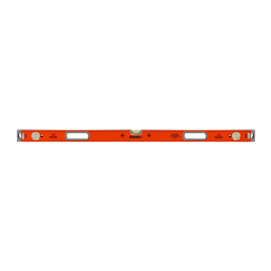 48-inch magnetic aluminum box level with removable endcaps