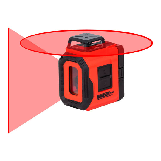 Self-leveling 360 degree laser level