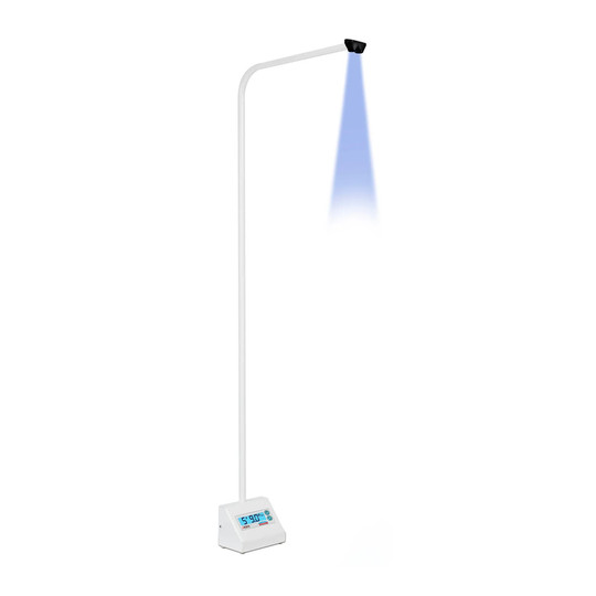 White touchless sonar stadiometer for digital height measurement
