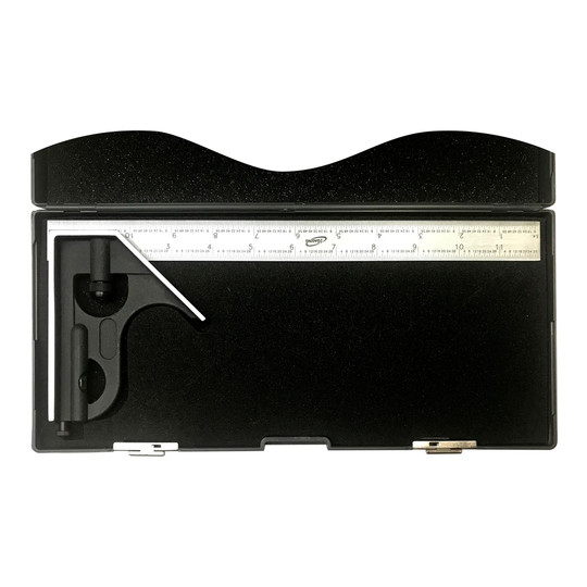 Precision combination squares with 12-inch blades, pack of 2
