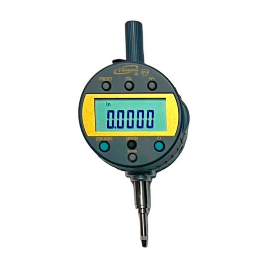 Absolute digital test indicator with rotating LCD display