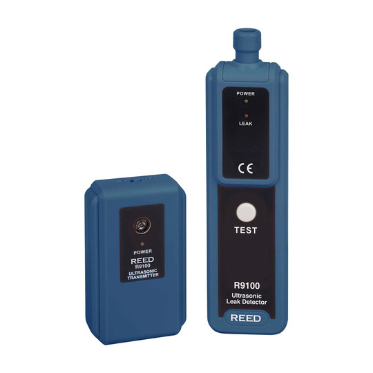 40 kHz ultrasonic leak detector with transmitter and headphones