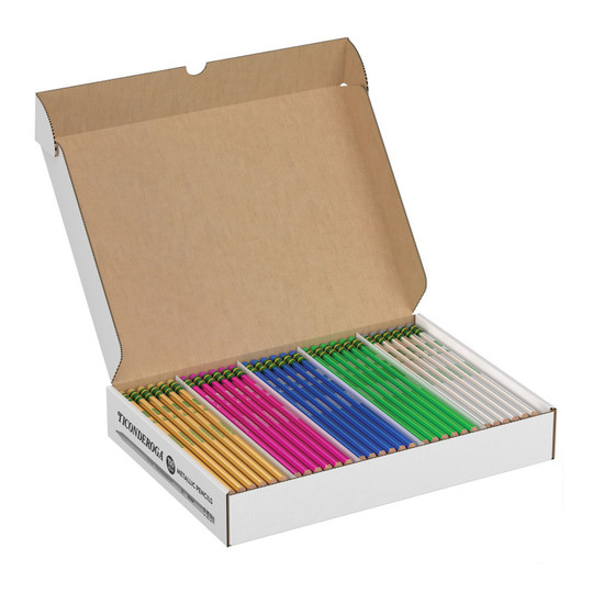 Metallic #2 Pencils, Assorted Finish, 150-Pack