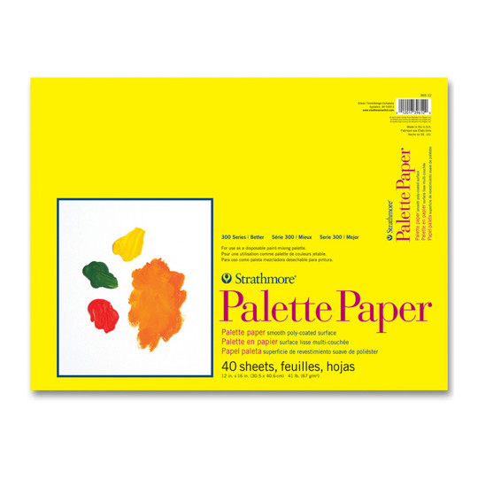 12 x 16 Palette Paper Pad, 40 Sheets