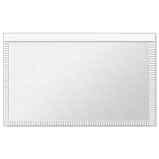 Smead Self-Adhesive Poly Pocket, Document Size 9" x 5-9/16", Clear, 100 per Box (68185)