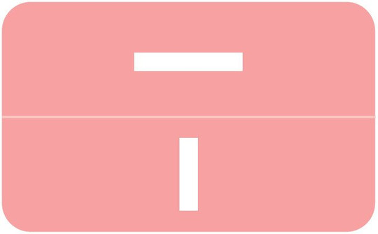 Smead Alphabetic Labels - Alpha-Z ACC Series (Rolls) I- Pink