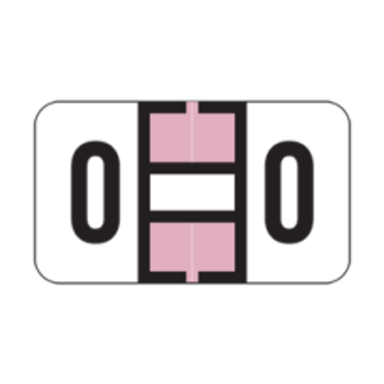 SafeGuard Alphabetic Labels - 511 Series (Sheets for binder) O- Lavender