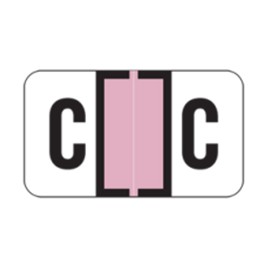 SafeGuard Alphabetic Labels - 511 Series (Sheets for binder) C- Lavender