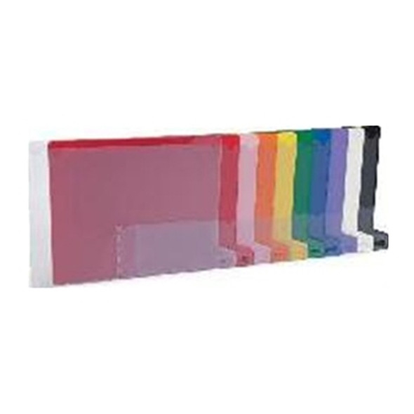Out Guide Bottom Tab Full Pocket - 13" x 9-1/2" - 6 Color Options - 25/Pack