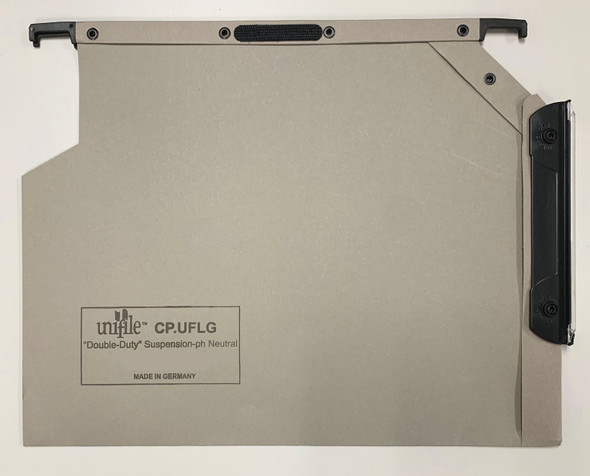 Unifile Legal Size Hanging Compartment - V-Base - Gray - Box of 25