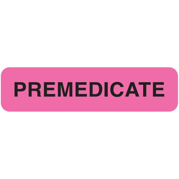 Premedicate Label 3