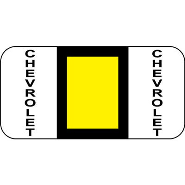 Vehicle Make Labels - Chevrolet