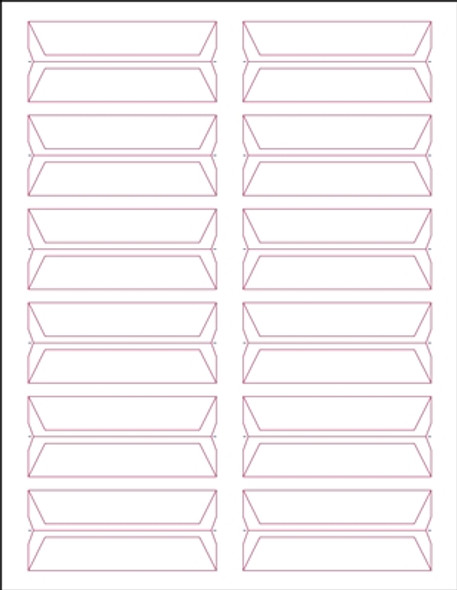 Acme Abgor File Folder Labels - (Sheets) - White - 240 Labels per pack