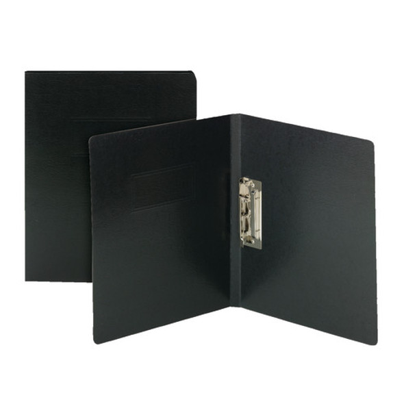 Smead Report Cover with Punchless Fastener, Letter Size, Black, 10 per Box (83050)