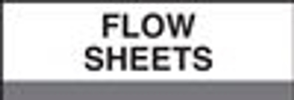 400 Series Create Your Own Patient Chart Divider Tab-Flow Sheets