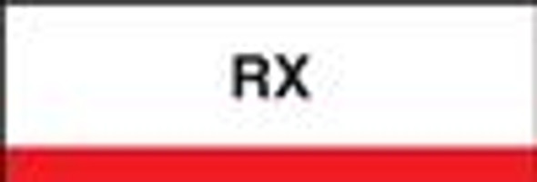 400 Series Create Your Own Patient Chart Divider Tab- 'RX' - 100/Pack