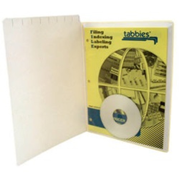 Vinyl Pocket - Self Adhesive - Clear - 9"W x 11-1/2"H Outside Dimension - 100/Box
