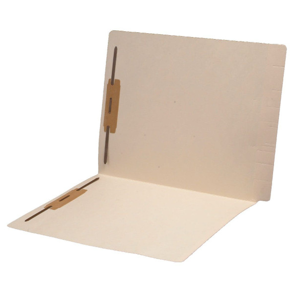 Amerifile End Tab Extended End-Tab File Folders - 11 Pt - 2 Ply - Position 1&3 - Manila - Letter - Box of 50