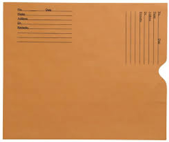 Amerifile  X-Ray Filing Envelopes/Negative Preservers - 10-1/2" x 12-1/2" - 28# Brown Kraft - Carton of 500
