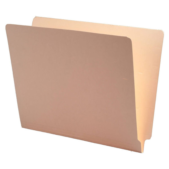 18 PT. Manila End Tab Folder, Full Cut End Tab, Letter Size, 50/Box