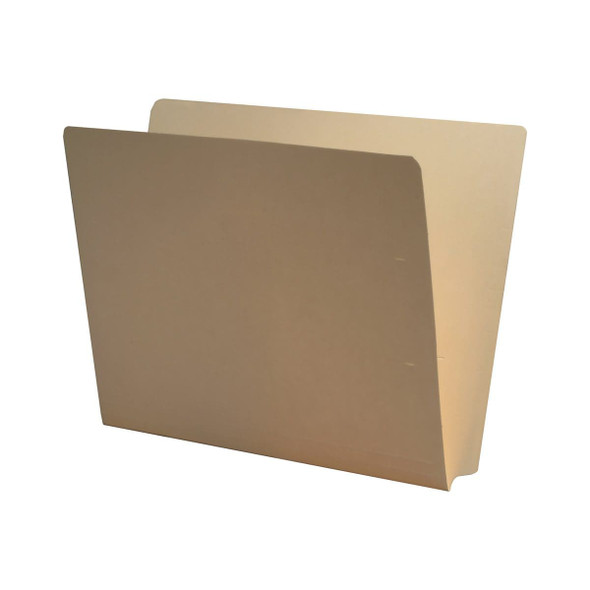 Manila letter size SFI match end tab folder with drop front. 14 pt manila stock. Packaged 50/250