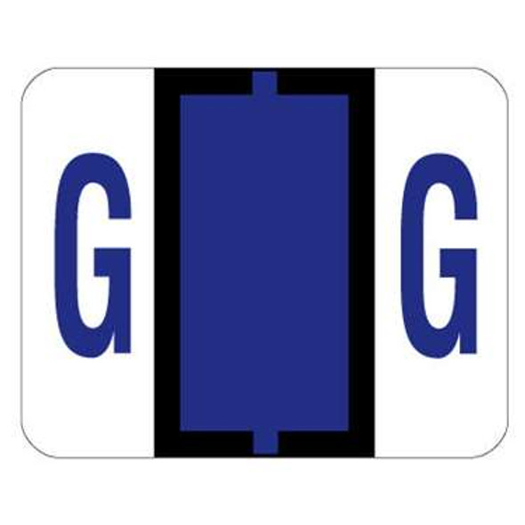 Smead Compatible Alphabetic Labels - BCCS Series (Sheet) G- Purple