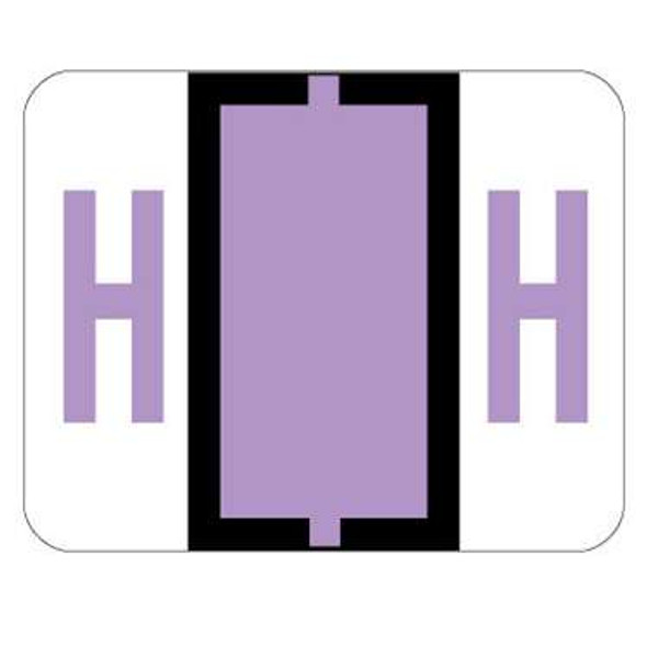 Smead Alphabetic Labels - BCCR Series (Rolls) H- Lilac