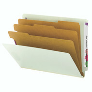 Image of product End Tab Classification Folders with 3 Dividers