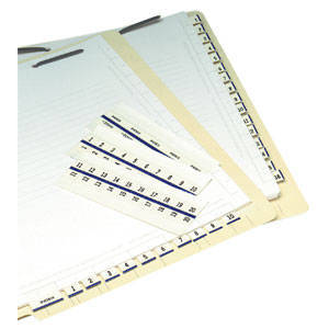 Image of product Numeric Exhibit Index Tabs