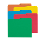 Image of product Colored File Folders with Reversible Tab