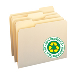 Image of product 100% Recycled File Folders