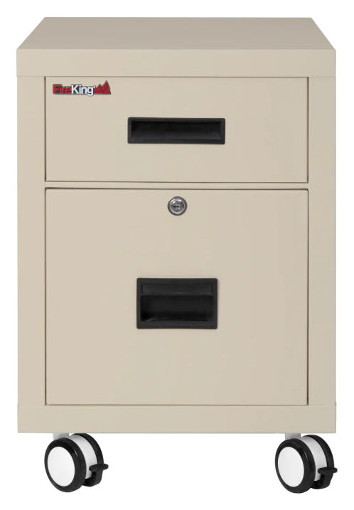 FireKing Mobile FireShield Fireproof File Cabinet
