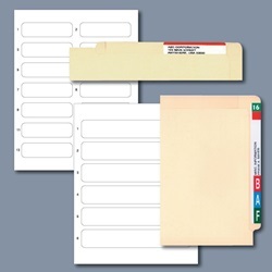 Image of product Col'R'Tab II File Folder Label Refill Packs