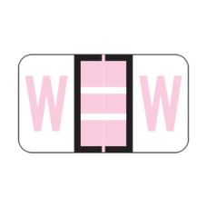 POS Alphabetic Labels - 3400 Series (Rolls) W- Lilac