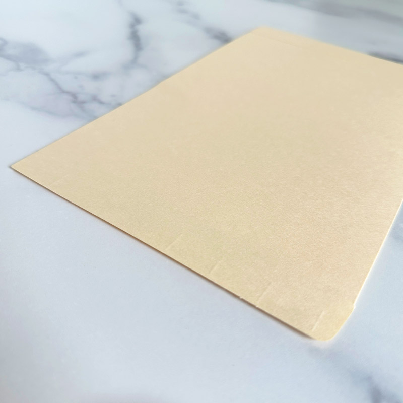 MJP11 Mini Half Pocket End Tab File Folder - Back of Open Side - FilingSupplies.com