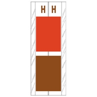 Acme Alphabetic Labels KKL-VA PS Series (Sheets) H
