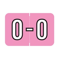 Barkley Systems Alphabetic Labels - ACPM Series (Rolls) O - Fuchsia