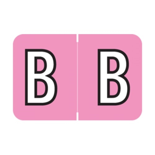 Barkley Systems Alphabetic Labels - ACPM Series (Rolls) B - Fuchsia
