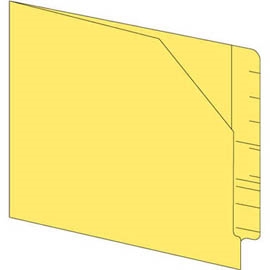 End Tab File Pocket AC11 - Letter Size - 11 pt - Available in 9 Colors - 100/Box