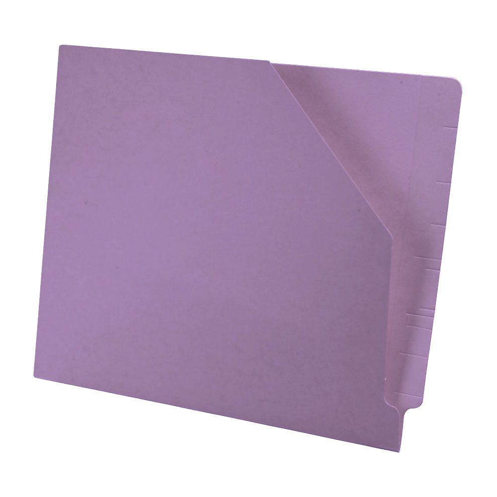 End Tab File Pocket AC11 - Letter Size - 11 pt - Available in 9 Colors - 100/Box
