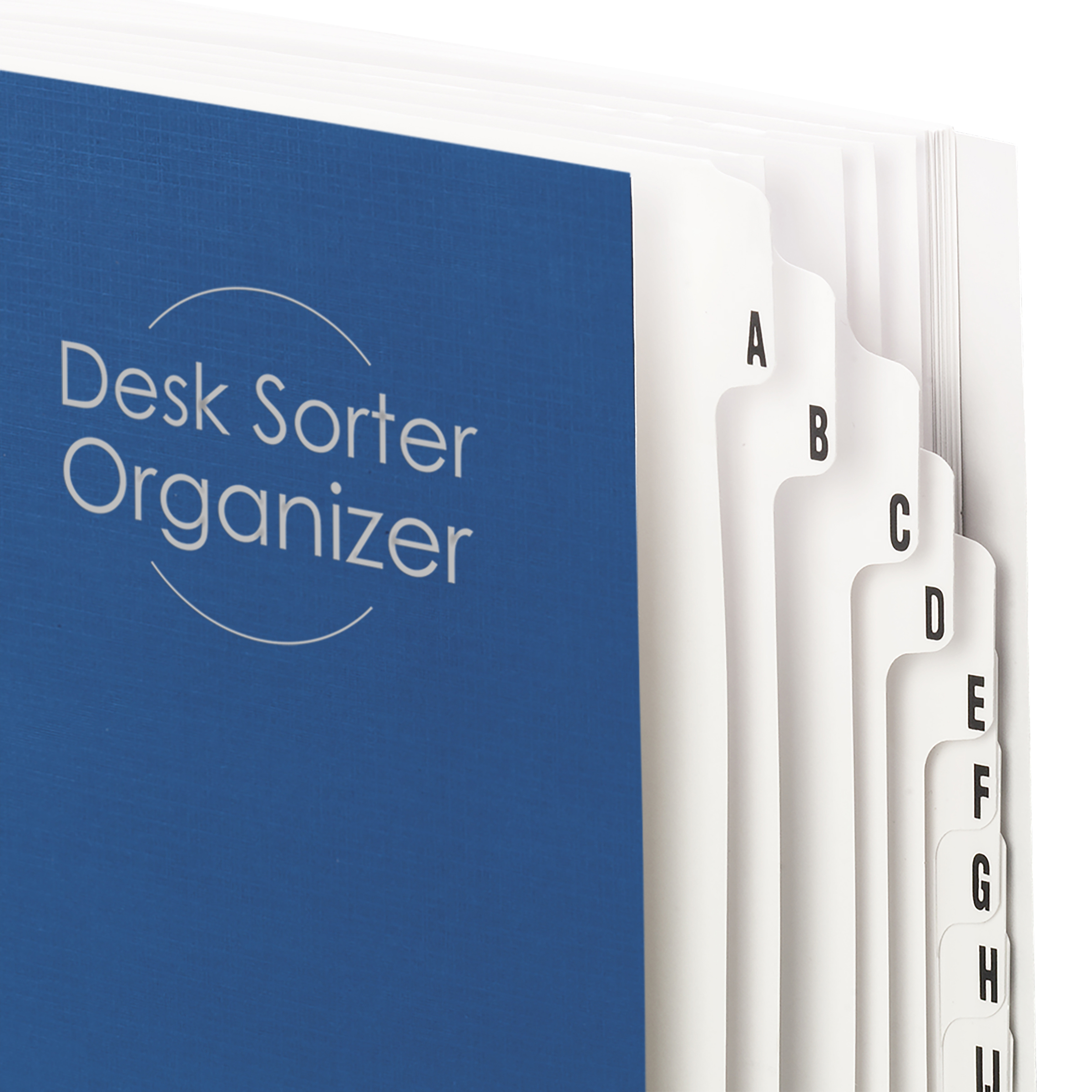 Smead 89282  Desk File/Sorter, Alphabetic (A-Z), 20 Dividers, Letter Size , Blue (89282) - Total of 5