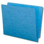 End Tab File Folder - Blue - Letter Size - 14 pt - Reinforced Tab - Full End Tab - Box of 50