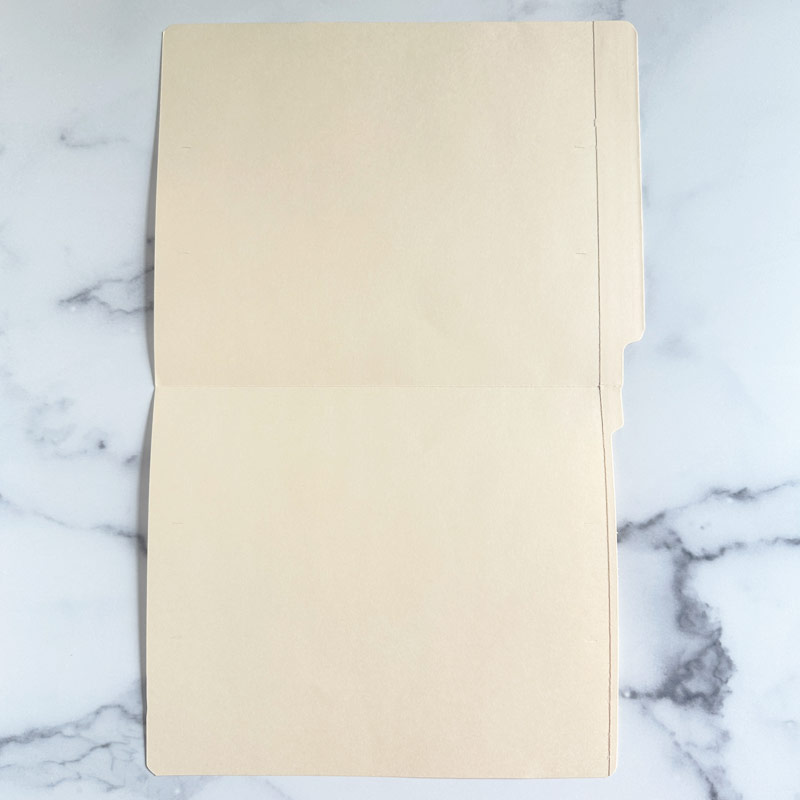 Smead Compatible End Tab Folder - 11 Pt. Manila - Letter Size - Reinforced Full End Tab - Full Open - FilingSupplies.com