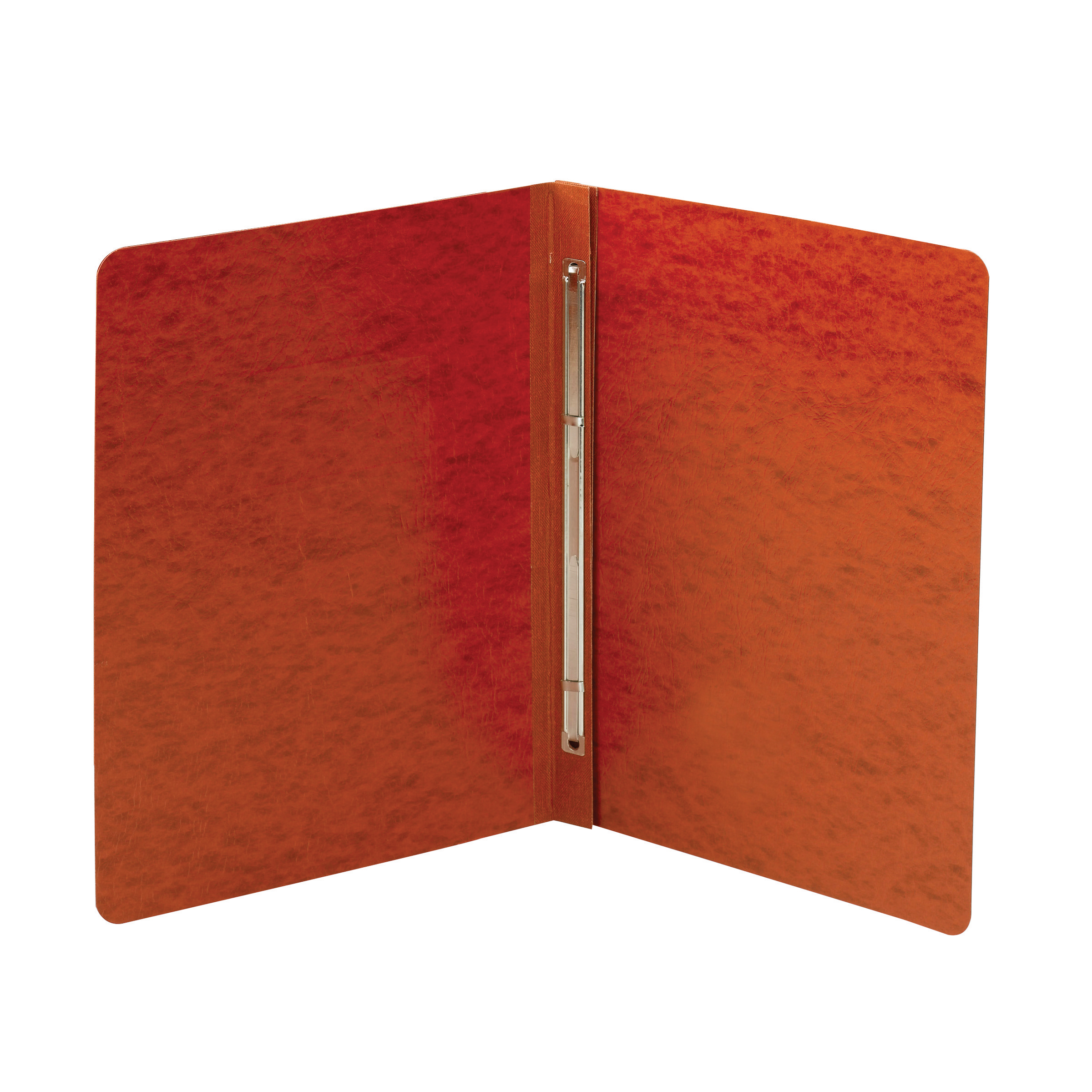 Smead 81752  PressGuard Binder Cover, Metal Prong with Compressor, Side Fastener, 250 Sheets/2" Capacity, Letter Size, Red, 25 per Box (81752)