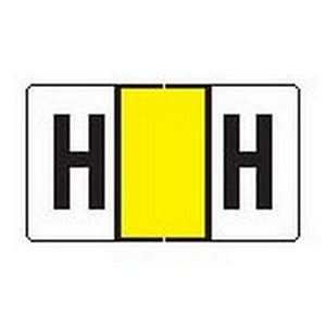 Jeter Series 7900 - Traco Match - Alphabetical Labels - H -1 5/8" W x 15/16" H - 240 Labels Per Pack - Labels come on Sheets to fit 3 Ring Binder